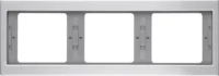 Berker Rahmen aluminium 3-fach waagerecht 13737003