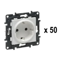 Legrand 864193 Niloe Step Bigbox 50xSteckdose Steckklemme erh