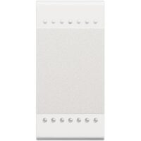 Bticino N4003N-EU Living Light W/m mit Schraubklemmen 1-modulig Weiss