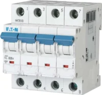 Eaton (Installation) Leitungsschutzschalter 20A, 4-polig, Steckklemme D PXL-D20/4