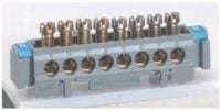 Legrand 004825 Klemmenleiste Universal 1x6-25qmm 16x1,5-16qmm Länge:141mm