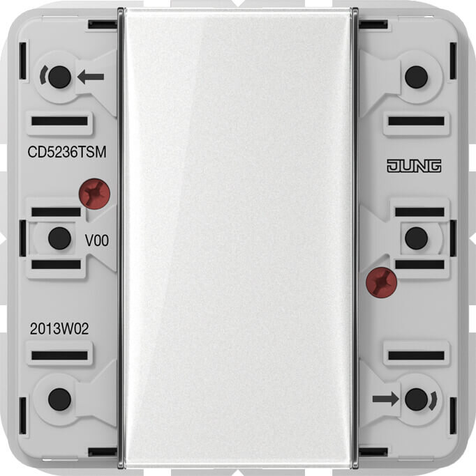 Jung Jung Tastsensor-Modul 3-fach AC/DC24V 3-k. 6Sp. CD 5236 TSM
