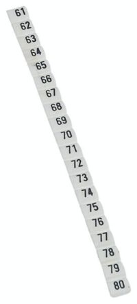 Legrand 038153 Kennzeichnungssystem CAB3 0,5-1,5qmm Ziffern:61-80