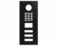 DoorBird D2103V Frontblende – Graphitschwarz