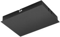 SG LEUCHTEN Anschlussdose schwarz Aluminium ZIP 230V 003154