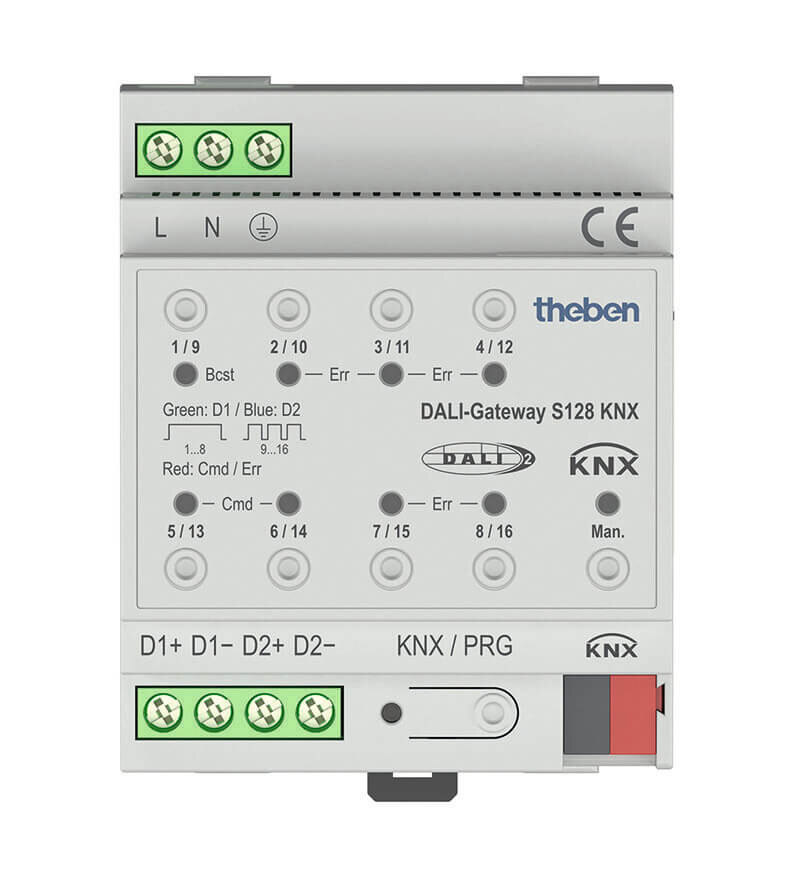 Theben Theben Schnittstelle 2-Kanal DALI-Gateway S128KNX