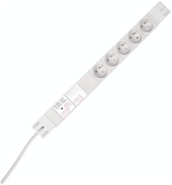 Kopp Kopp 934504018 Schuko-Steckdose 5-fach PROFIversal 19Z Ü-Schutz 45° CEE7/V