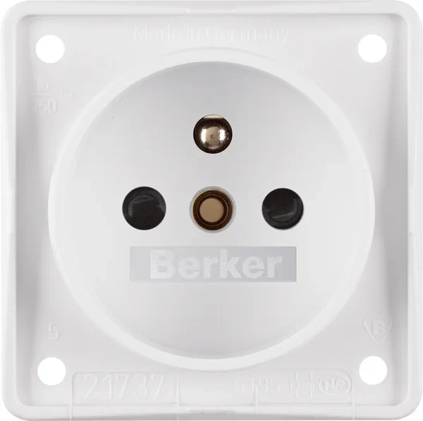 Berker Berker Steckdose pws mit Erdungsstift 961952502
