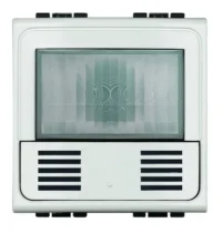 BTicino N4658N Green Switch Dual-Tech Bewegungsmelder 180° 2M Weiß