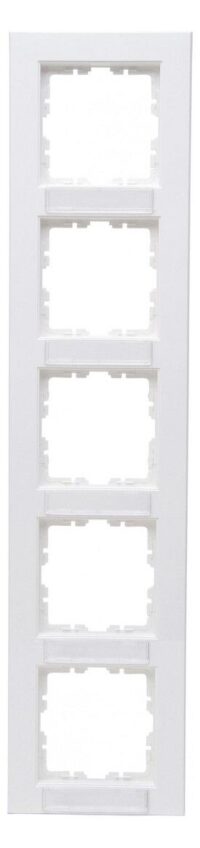 Kopp 407229008 HK07 PURE Abdeckrahmen 5-fach reinweiß