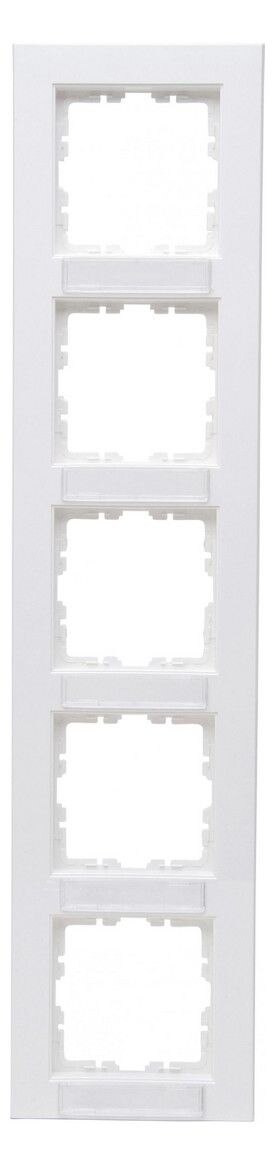 Kopp Kopp 407229008 HK07 PURE Abdeckrahmen 5-fach reinweiß