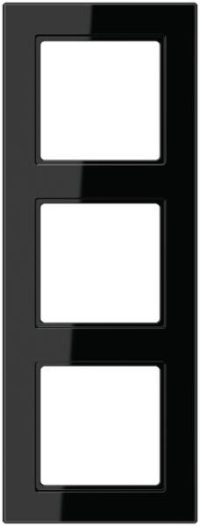 Jung AC583BFSW Rahmen 3fach bruchsicher Serie A creation schwarz