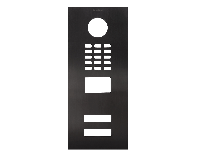 Doorbird DoorBird D2102V Frontblende – Titan-Optik (PVD)