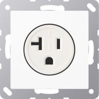 Jung Steckdose aws 20A 125V Schutzkont. A 521-20 WW
