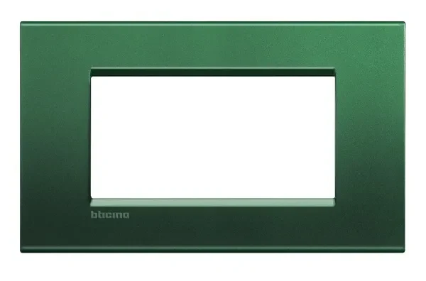 BTicino LNA4804PK LivingLight Abdeck- rahmen für Kompaktinstallation 4M Park