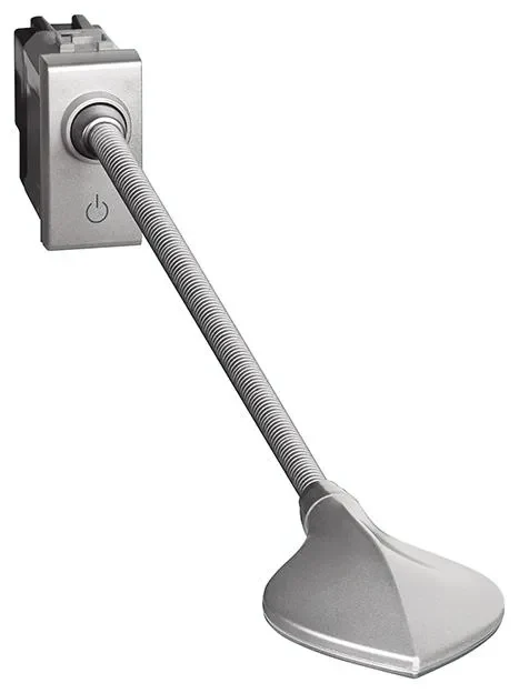 Legrand BTicino NT4362 LivingLight Leselampe mit LED 3,3W mit biegsamen Hals 1M Tech