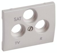 Legrand 771589 Abdeckung Antennen- Steckdose 3-Loch Galea perlmutt