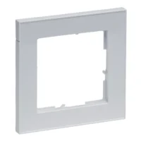 Legrand 765281 SEANO+1-fach Rahmen in der Farbausführung Aluminium lackiert