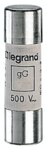 Legrand 014316 Zylindersicherung gG 16A 14x51 trägflink 500VAC 100kA ohne Schlagb.