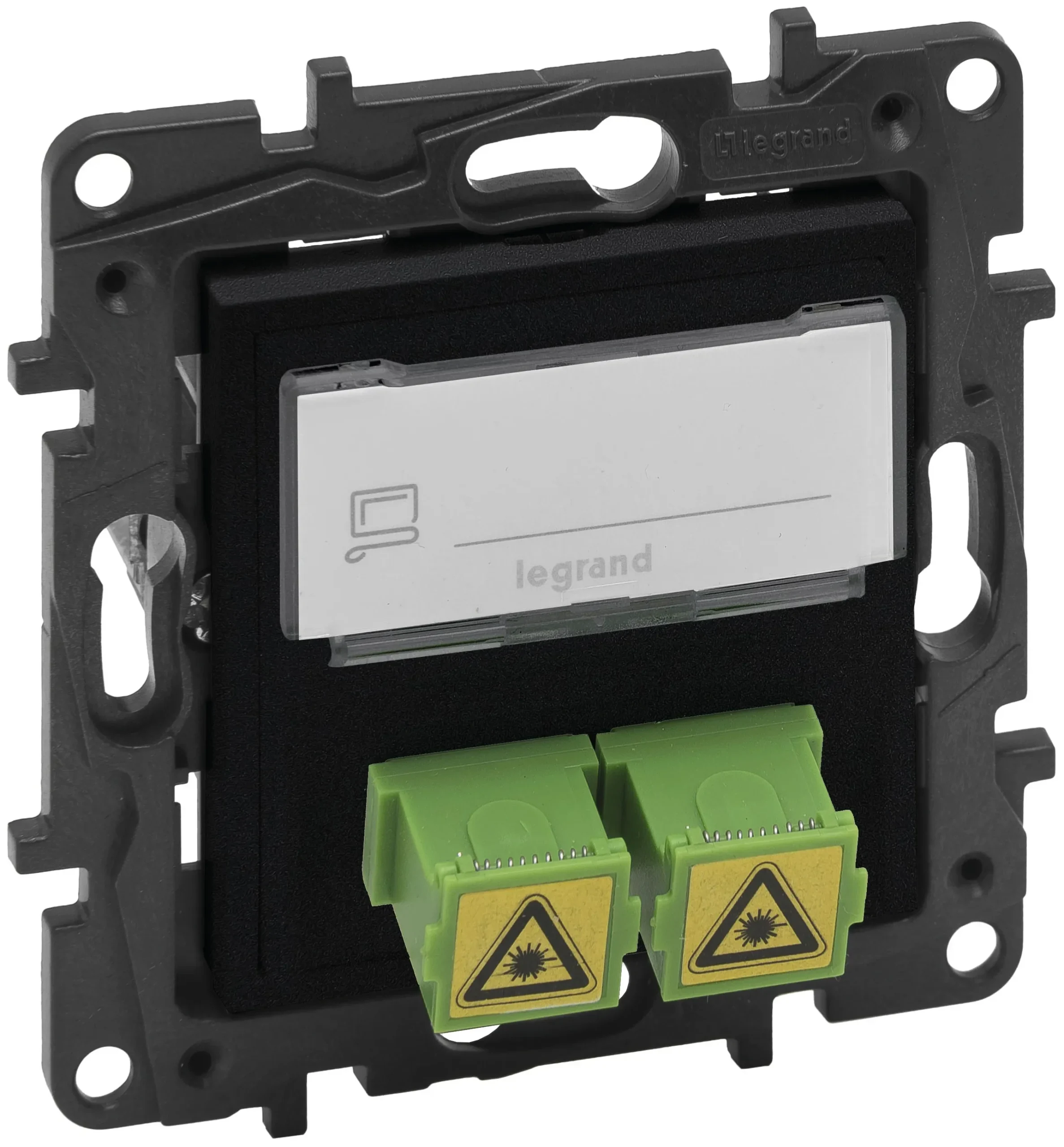 Legrand Legrand 864544 SC/APC Fibre Optic Niloe Step schwarz
