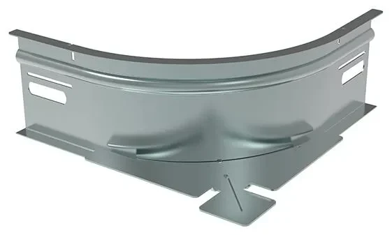 Legrand Legrand 481173 Universal Anbaustück 90° H60 sendzimirverzinkt