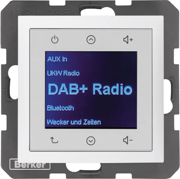 Berker Berker Radio DAB+, Bt., S.1/B.x p w. matt 30849909