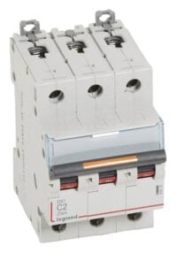 Legrand 409778 DX3 LS-Schalter C 2A 3-polig 25kA 400VAC 3TE
