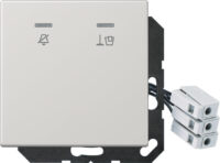 Jung Hotelabdeckung mit LED-Einheit 230V LS CU KO5 M 230 LG