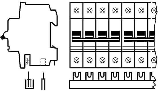 ABB ABB Stotz S&J Sammelschienenblock SZ-PSB62N