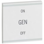 Legrand 574485 MyHOME-Wippe Symbol GEN-ON-OFF für CREO und GALEA LIFE 2M Weiß