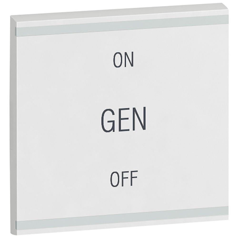 Legrand 574485 MyHOME-Wippe Symbol GEN-ON-OFF für CREO und GALEA LIFE 2M Weiß