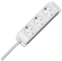 Bild vom Produkt: Kopp 127485014 Unoversal 3-fach KS H05VV-F3G1,5qmm 16A 250V arktis