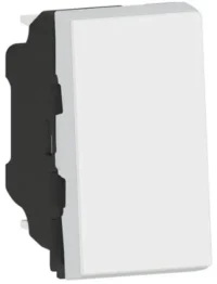 Legrand 077033L Taster 6A (SL) 1-modulig beleuchtbar mit LED Mosaic ultraweiß