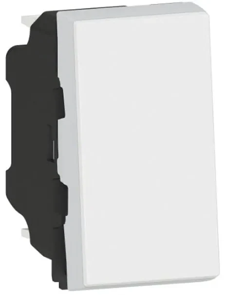 Legrand Legrand 077033L Taster 6A (SL) 1-modulig beleuchtbar mit LED Mosaic ultraweiß