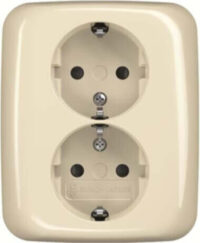 Busch-Jaeger SCHUKO-Doppelsteckdose 202 EUJB-212