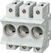 Siemens 5SG5301 NEOZED Sicherungssockel D01 3p 16A AC400VDC250V 2-fach Klemme