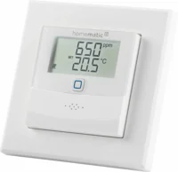 Homematic IP Wired CO2-Sensor HmIPW-SCTHD, inkl. Temperatur- und Luftfeuchtigkeitsmessung