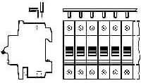 ABB ABB Stotz S&J Kammschiene SZ-KS16/56N