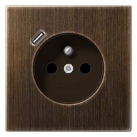 Jung ME1520F-18CAT Steckdose Frz/Belg mit USB Typ C