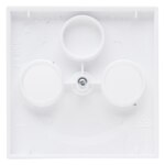 Kopp 490932005 HK07-Antennen-Abdeckung TV/RF Farbe:arktisweiß matt