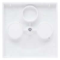 Kopp 490932005 HK07-Antennen-Abdeckung TV/RF Farbe:arktisweiß matt