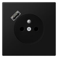 Jung LS1520F-18ASWM Steckdose Frz/Belg m USB Typ A