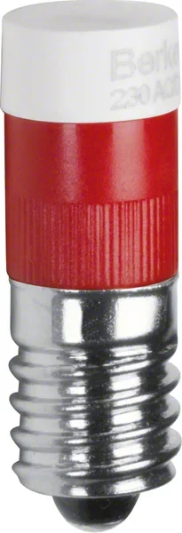 Berker Berker LED-Lampe E10 rot 167801