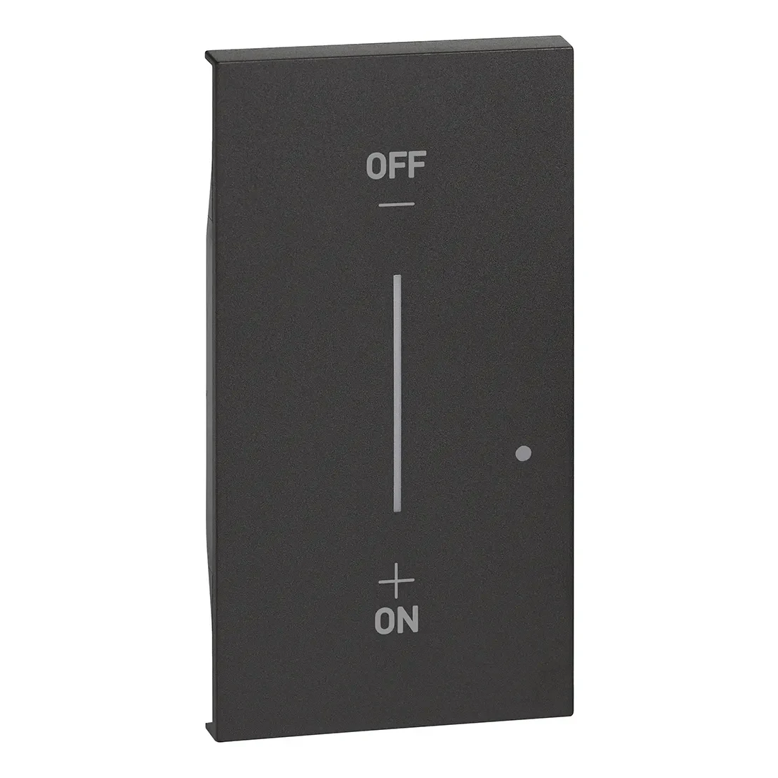 Legrand BTicino KG42M2 LivingNow 2M Taste für Licht-Wandsender with Netatmo Black