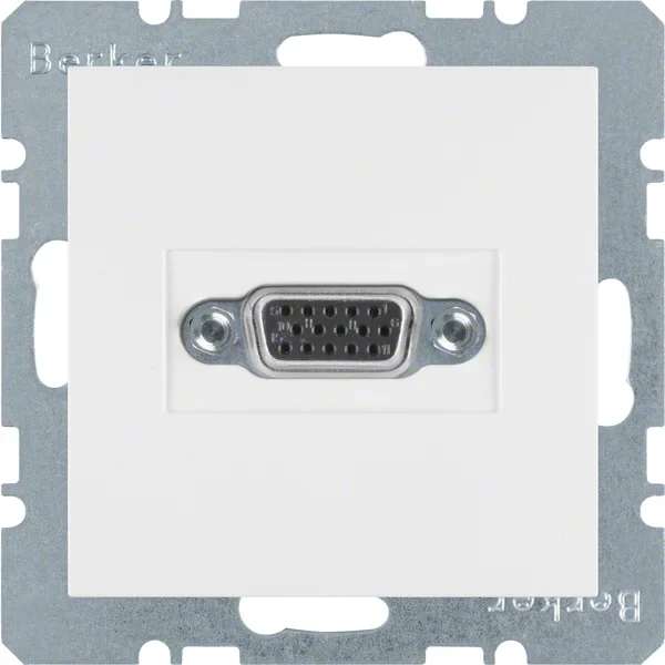 Berker Berker Steckdose VGA mit Klemmen, polarws gl 3315418989