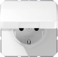 Jung SCHUKO-Steckdose 16A 250V Klappdeckel CD 1520 NBFKL WW