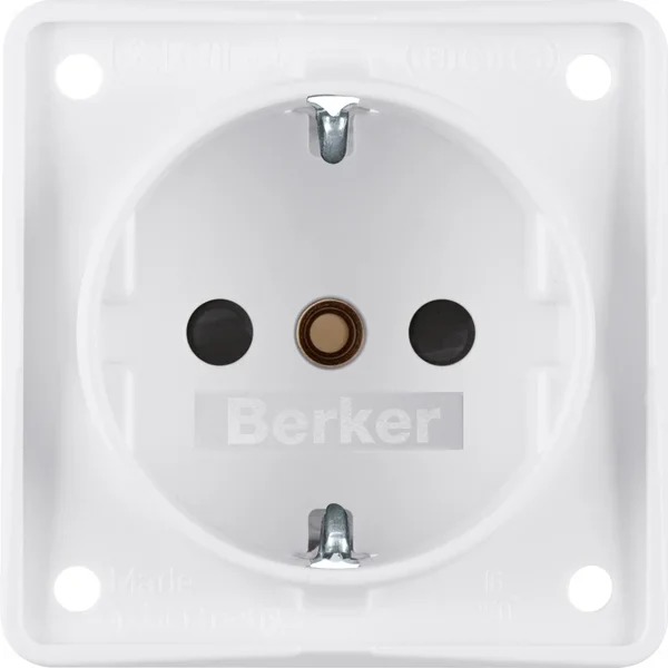 Berker Berker Schuko-Steckdosepws mit Schraubklemmen 941952502