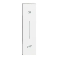 BTicino KW01MHAG LivingNow 1M Tasten- abd. MyHome+Aufdruck ON-OFF White
