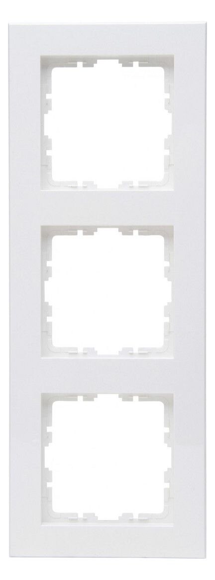 Kopp Kopp 407029002 HK07 PURE Abdeckrahmen 3-fach reinweiß