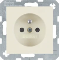 Berker Steckdose mit Schutzkontakt S.1 we 6768768982